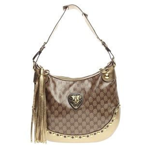 GUCCI Babouska Heart Hobo Large
